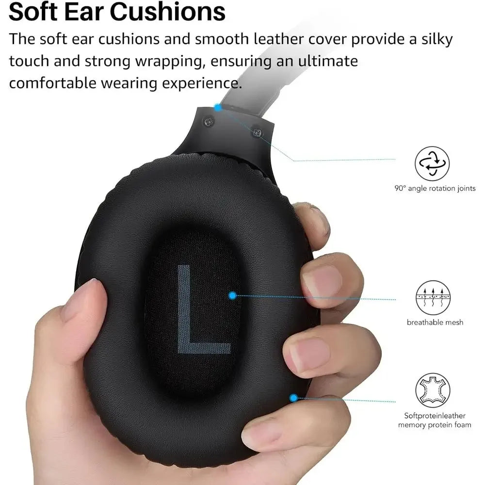HA1 Bluetooth Playtime with Mic oldable Wirelset Deep Bass Stereo Sound