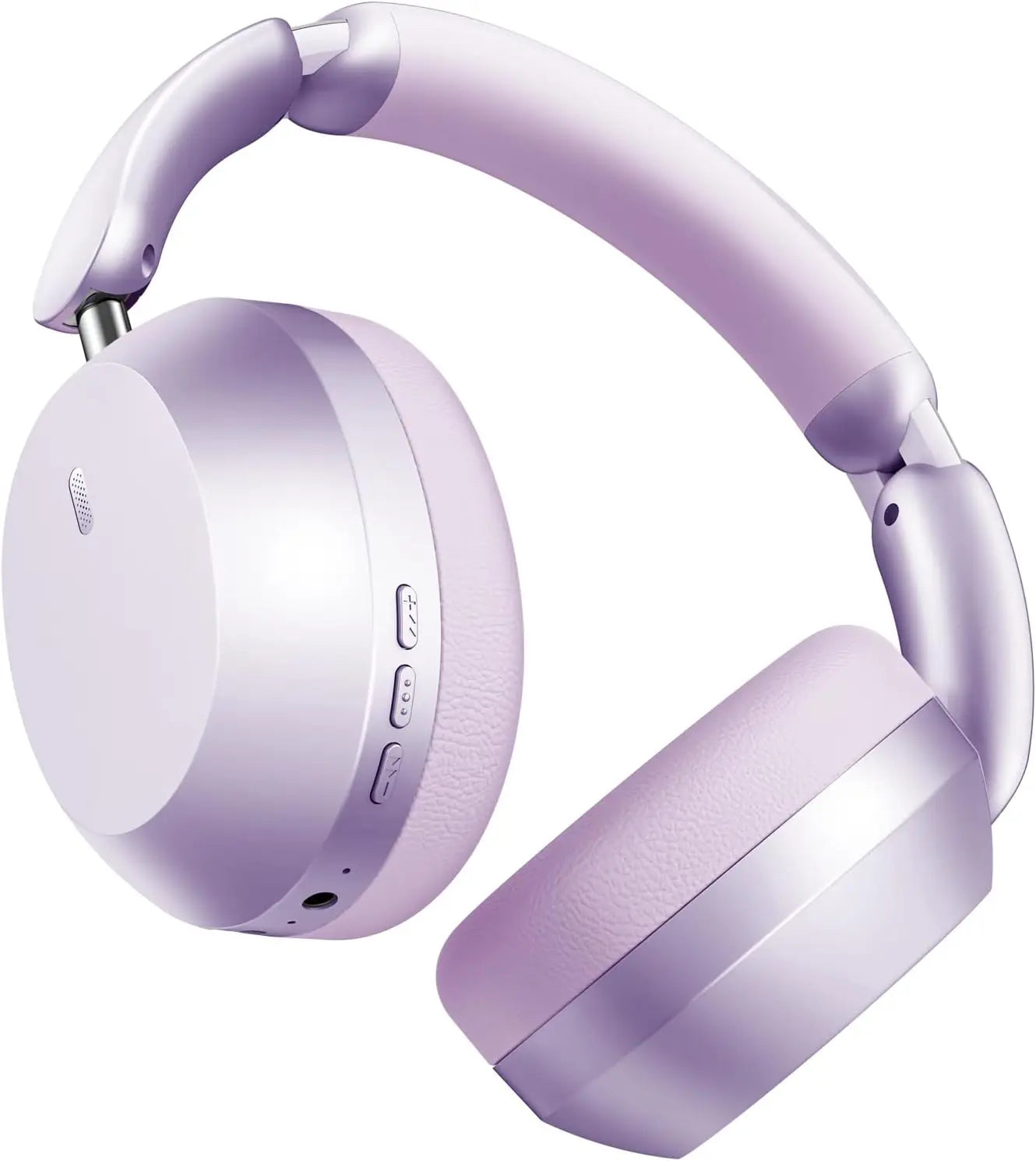 Active Noise Cancelling Wireless Over-Ear Headphones, 48H Playtime Purple