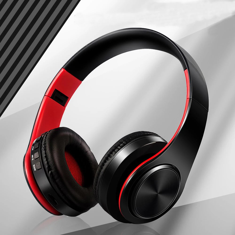 Wireless Bluetooth Stereo Headset Upgrading Sports Overhead Earphone