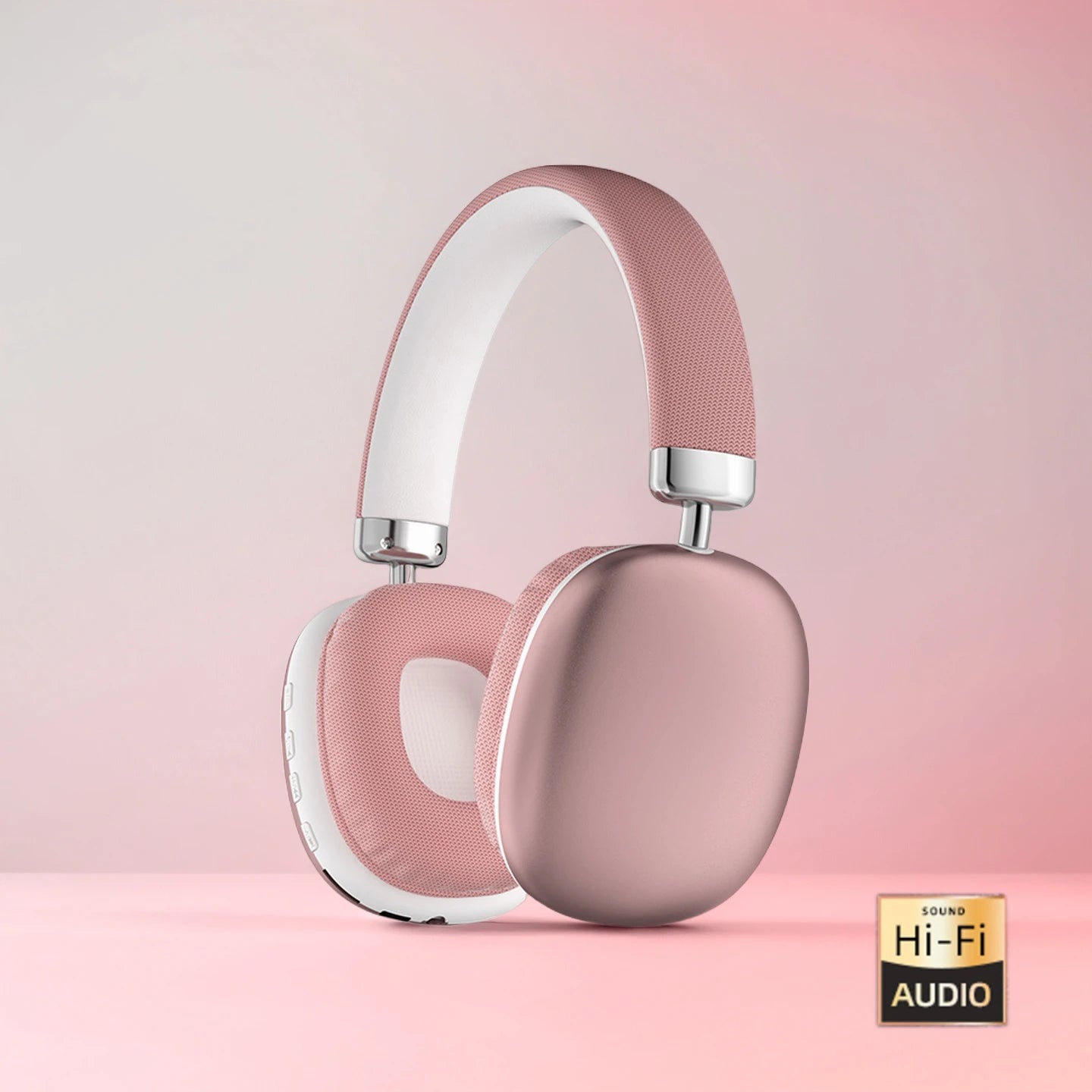 Simple Stylish Foldable Bluetooth Headphones Over Ear HiFi Stereo Wireless